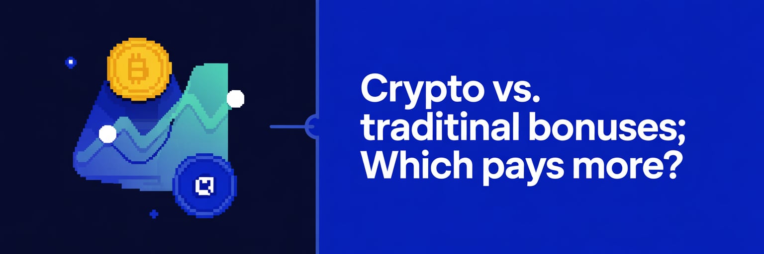 Crypto vs. Traditional Bonuses: Which Pays More?